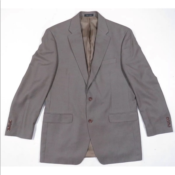 NWOT Lauren Ralph Lauren 2 Button Blazer Olive Green Sport Coat Jacket 42 L